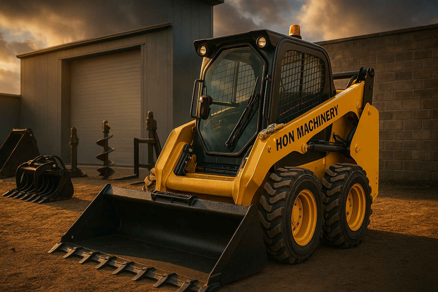 Skid steer loader attachments