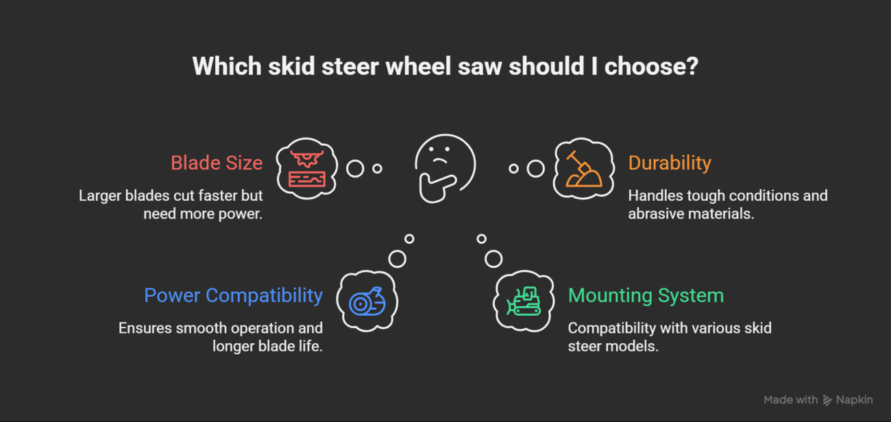 Skid Steer Wheel Saws