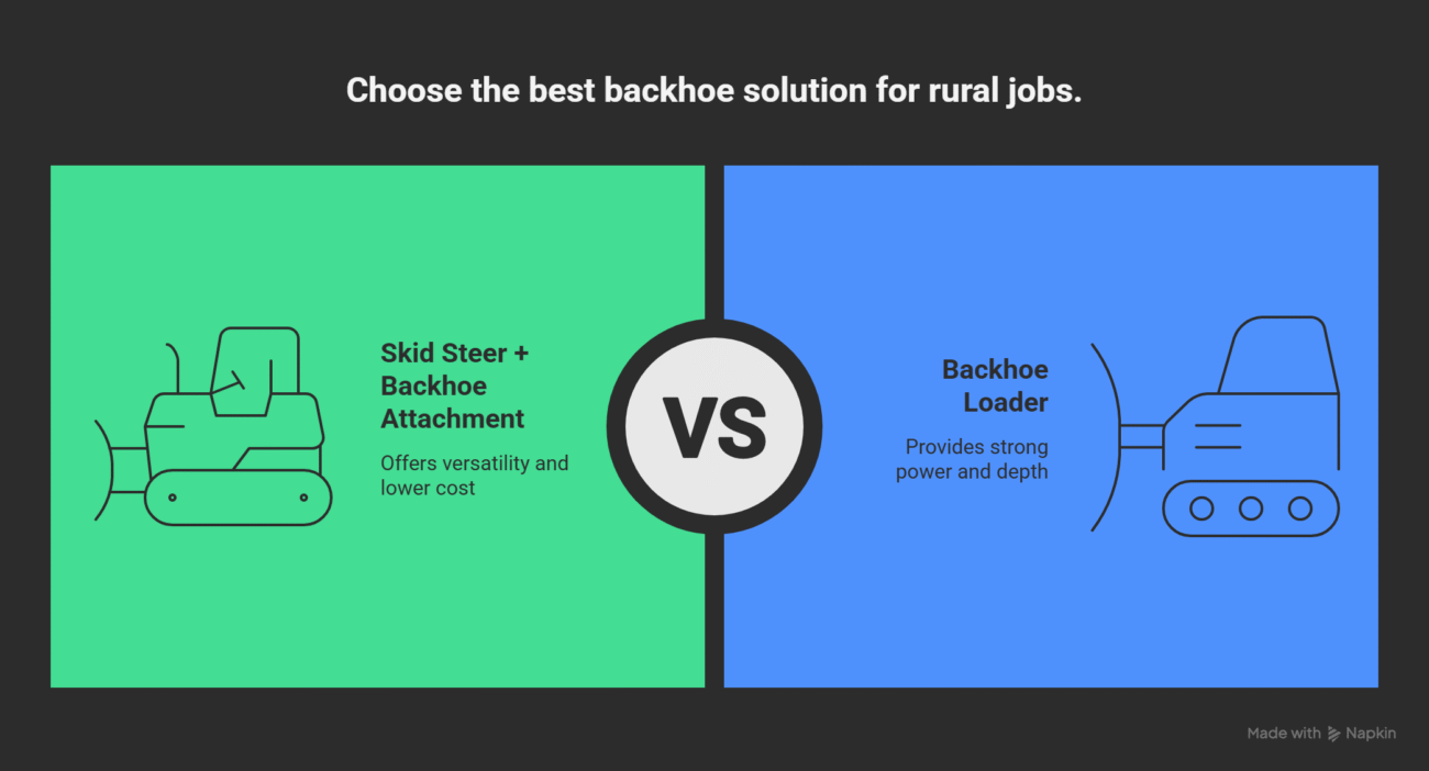 Skid Steer Backhoe Attachments