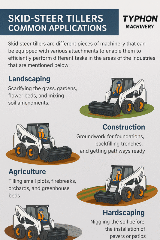 Skid Steer Tillers Infographics