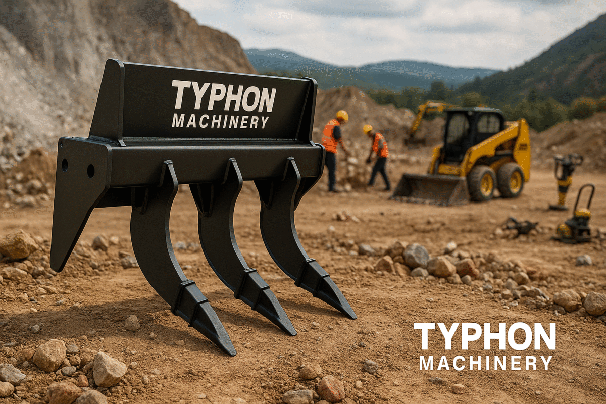 TYPHON Skid Steer Ripper Attachment