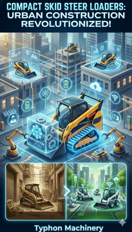 Compact Skid Steer Loader urban construction