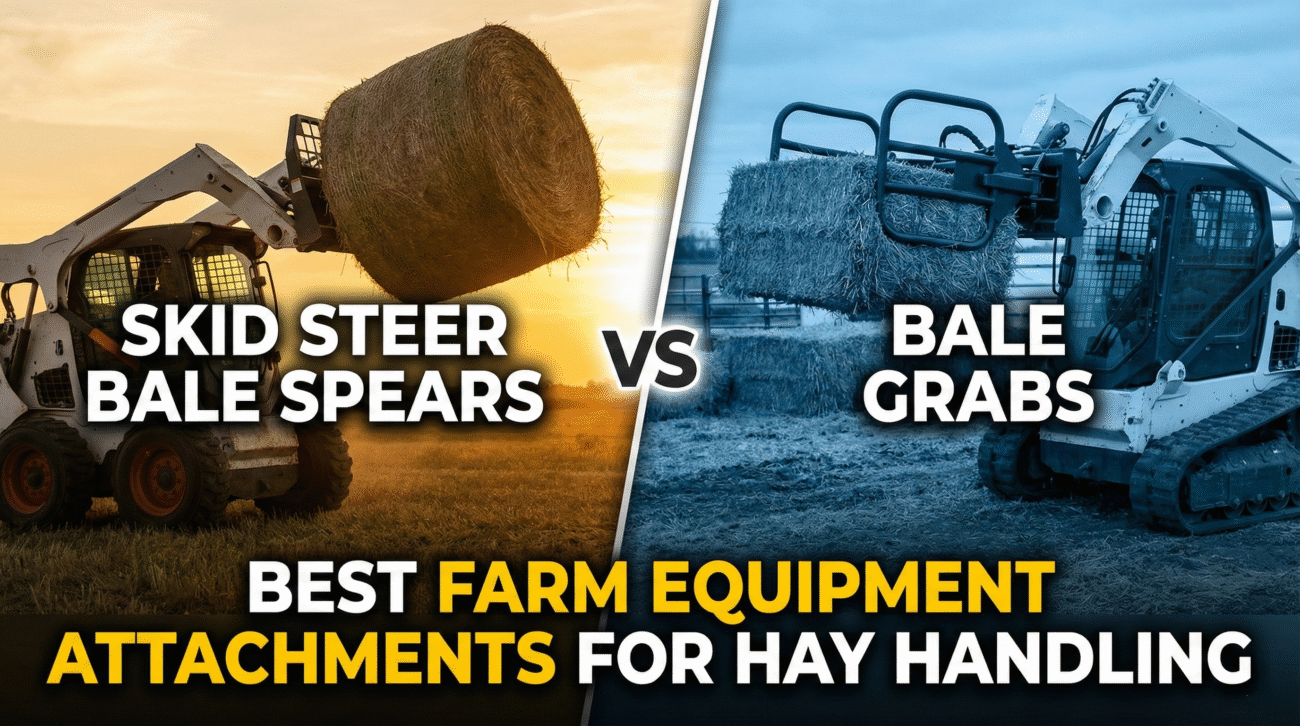 Bale Spears vs Bale Grabs