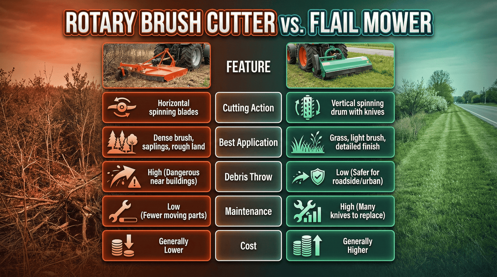 Skid Steer Brush Cutters