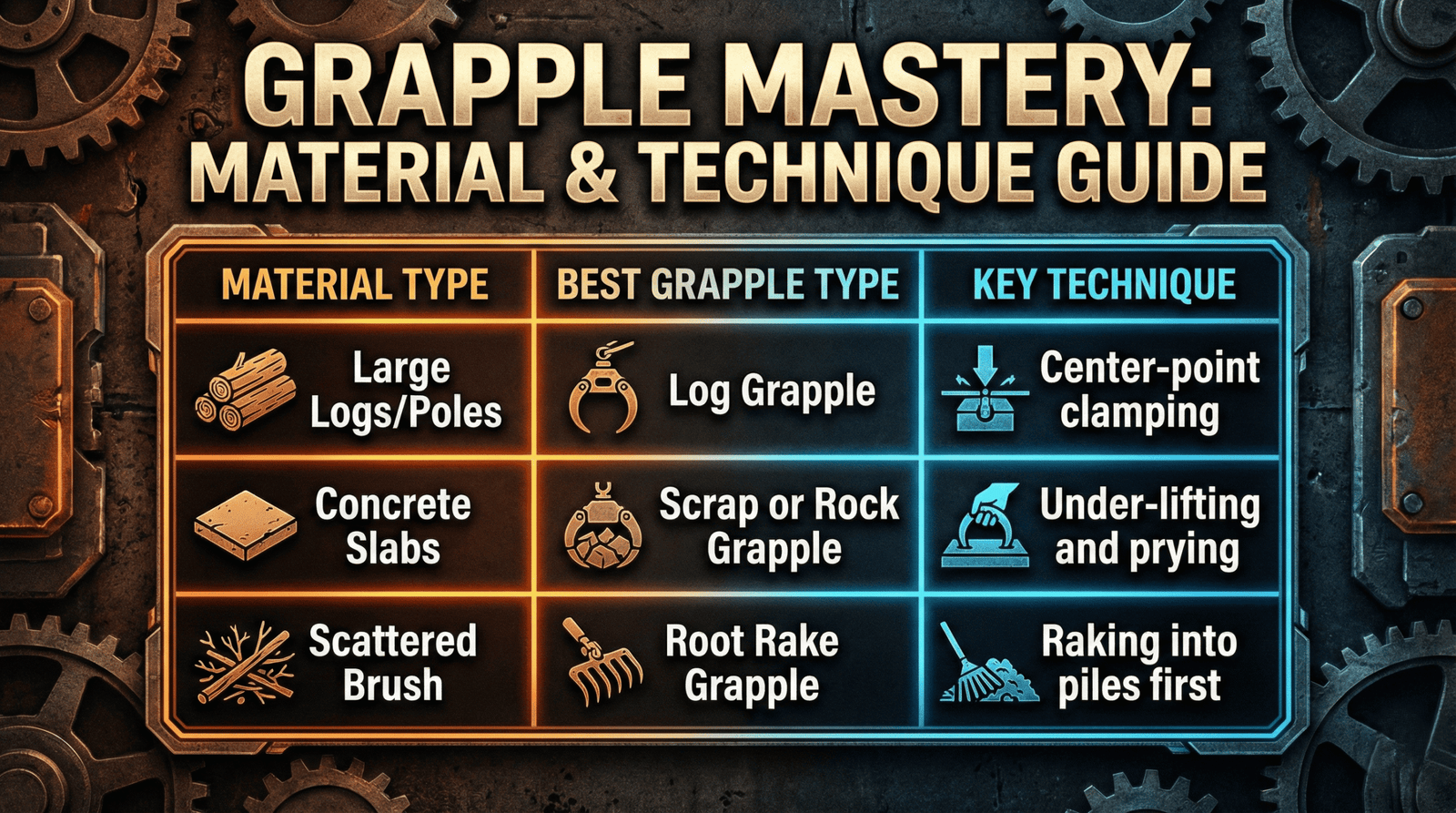 Grapple Attachment Guide