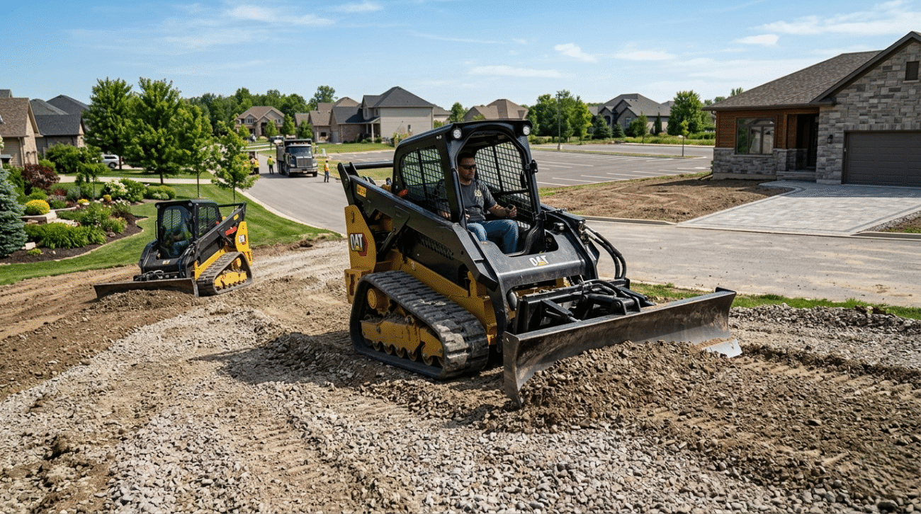 Skid Steer Grader Attachments