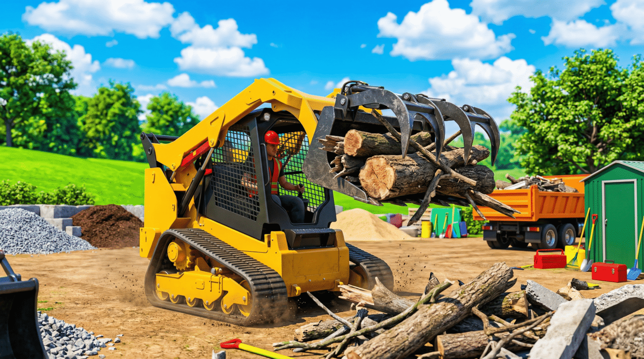 Skid Steer Grapple Bucket