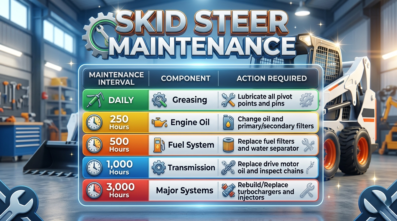 Skid Steer Maintenance Components