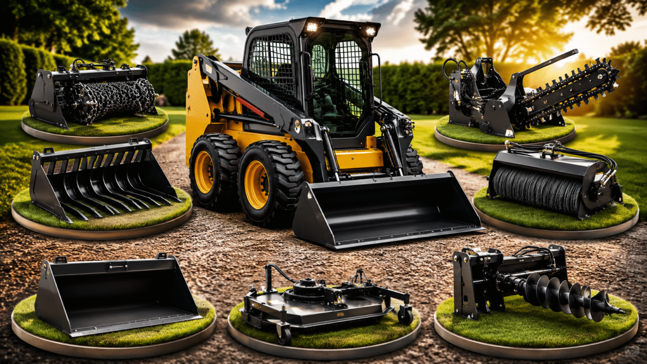Skid Steer Landscaping Attachments