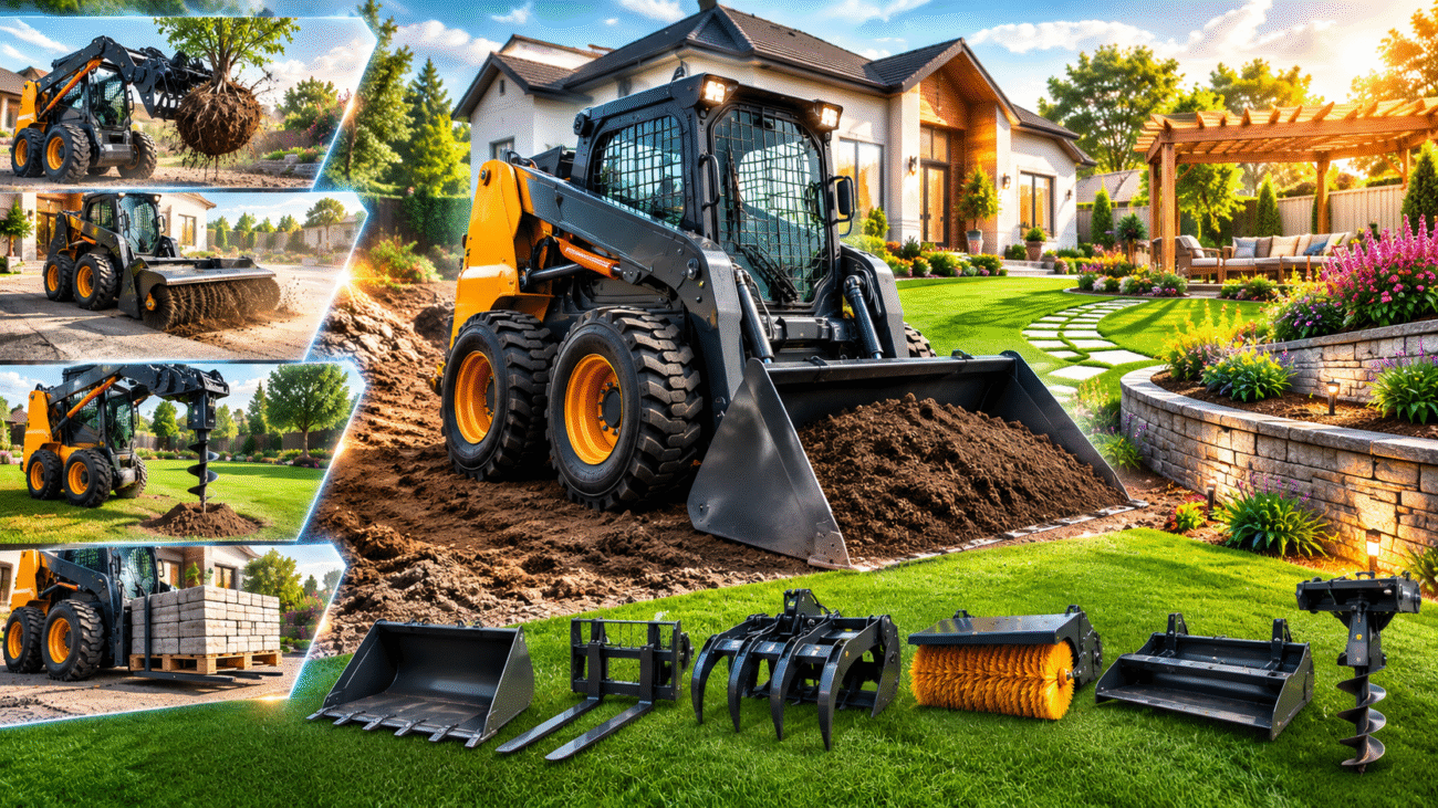 Best Skid Steer for Residential Landscaping