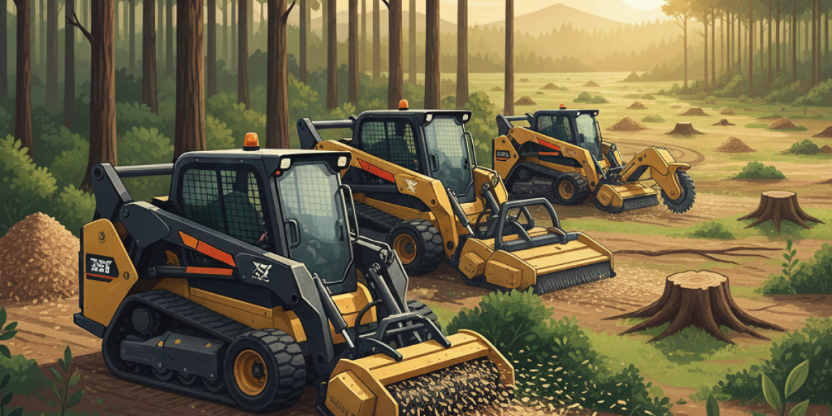 Skid Steer Attachments and Forestry Mulching