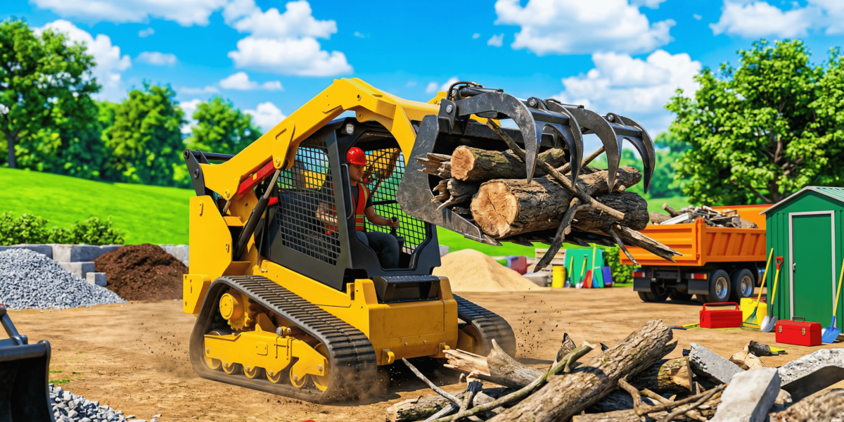 Skid Steer Grapple Bucket