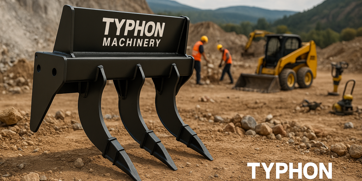 TYPHON Skid Steer Ripper Attachment TYPHON Skid Steer Ripper Attachment